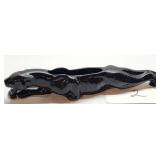 12' black stretch panther planter 12' black stretch panther planter