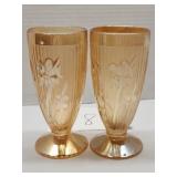 Carnival Glass  - 2 pc