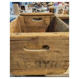 H.F. Byrd crate H.F. Byrd crate