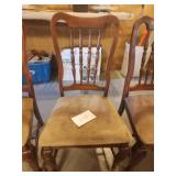 Vintage dining room chair