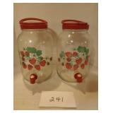 2 Tea jars 2 Tea jars