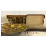 Miscellaneous basket/plate lot Miscellaneous basket/plate lot