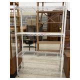 4 TIER WIRE SHELVING; 36x14x55