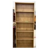 BOOKSHELF; 28x12x72