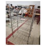 Metal shelving unit- 24x14x43