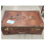 Vintage Orient Express travel trunk