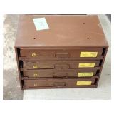 Tool cabinet with contents - 20x13x15