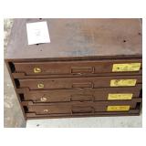 Tool cabinet with contents - 20x13x15