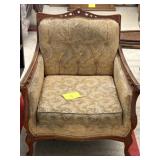 VINTAGE NAPOLEON STYLE CHAIR; 29x30x39