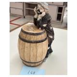 FLAMBRO Emmett Kelly Jr. Collection Cookie Jar
