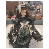 Samantha Collection porcelain doll- 18"