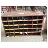 Large nut bolt storage rack , 36xw2x22 with