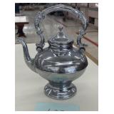 Vintage Silver Chrome Tea Kettle