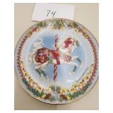 Franklin Mint - American Lung Assoc. PRANCER plate