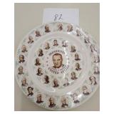 President plate - Lyndon Johnson