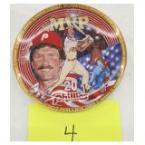 Hamilton collection Mike Schmidt collectible plate