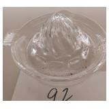 Vintage Glass Juicer