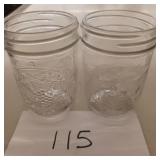 Vintage Ball pint jars