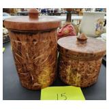 Vintage Pier 1 Imports Canisters