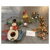 METAL DECOR; HOLIDAY & MORE METAL DECOR; HOLIDAY & MORE