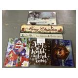 MIXED WALL DECOR; HOLIDAY / SNOW / RELIGIOUS MIXED WALL DECOR; HOLIDAY / SNOW / RELIGIOUS