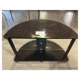 3 Tier Glass Tv Stand 40x20x21 3 Tier Glass Tv Stand 40x20x21