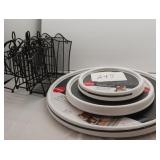 Copco Turntables 9', 12', 18' metal decorative Copco Turntables 9', 12', 18' metal decorative
