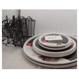 Copco Turntables 9", 12", 18" metal decorative