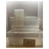 MIXED TOTES; STORAGE CONTAINERS MIXED TOTES; STORAGE CONTAINERS