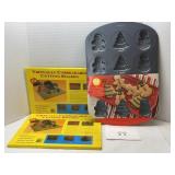 (2) CUTTING BOARDS & WILTON COOKIE SHEET (2) CUTTING BOARDS & WILTON COOKIE SHEET