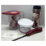 MEASURING CUPS; THERMOMETER & MORE MEASURING CUPS; THERMOMETER & MORE