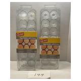 GLAD EGG HOLDERS WITH COVER GLAD EGG HOLDERS WITH COVER
