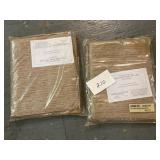 (2) VINYL TABLE CLOTHS 60x102 (2) VINYL TABLE CLOTHS 60x102
