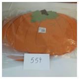 Set of 6 pumpkin placemats