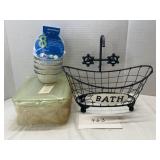 DECORATIVE BATH BASKET & MORE