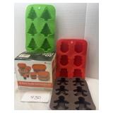 HOLIDAY SILICONE MOLDS; CONTAINERS HOLIDAY SILICONE MOLDS; CONTAINERS