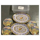 SERVING PLATES; PLATES & TOTE SERVING PLATES; PLATES & TOTE