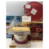 PASTA BOAR; LUNCH CROCK; SPA BRUSH & MORE