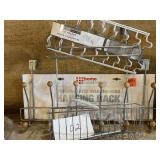 CHROME OVER THE DOOR RACK & MORE