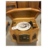 Vintage Wooden Record Player; Cd Recorder & More Vintage Wooden Record Player; Cd Recorder & More