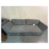 Grey Couch/Sofa 87x36x30