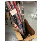 LOT OF WRAPPING PAPER LOT OF WRAPPING PAPER