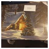 Battery operated Holiday Picture 24x16 Battery operated Holiday Picture 24x16