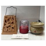 SOLAR LANTERN; TART WARMER; CHOPPER SOLAR LANTERN; TART WARMER; CHOPPER