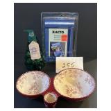 X-Acto Trimmer; Floral Lace Glass; & More X-Acto Trimmer; Floral Lace Glass; & More