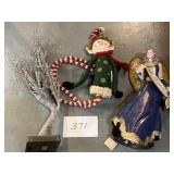 CHRISTMAS DECOR; ELF; ANGEL & MORE CHRISTMAS DECOR; ELF; ANGEL & MORE