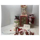 CHRISTMAS DECOR; ORNAMENTS; SNOWMAN & MORE