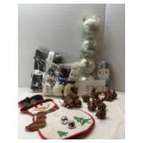 CHRISTMAS ORNAMENTS; SNOWMAN; DEER BELL & MORE CHRISTMAS ORNAMENTS; SNOWMAN; DEER BELL & MORE