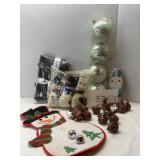 CHRISTMAS ORNAMENTS; SNOWMAN; DEER BELL & MORE