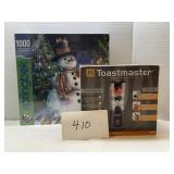 CHRISTMAS PUZZLE & TOASTMASTER BLENDER CHRISTMAS PUZZLE & TOASTMASTER BLENDER